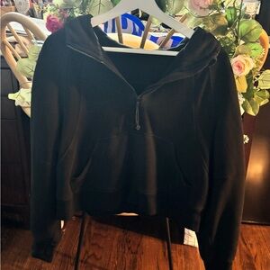 Black Hoodie with Front Pocket